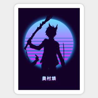 Rin Okumura - Retro 80s Sticker